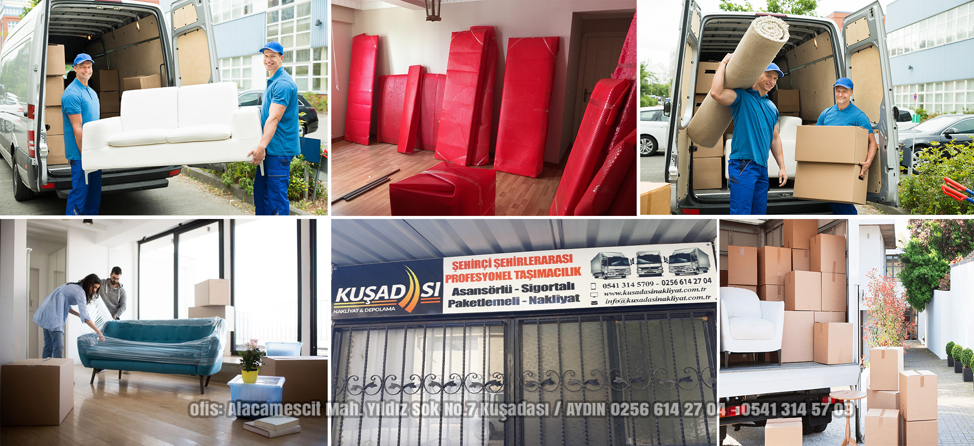 KUŞADASI NAKLİYAT - EV - OFİS TAŞIMA - EŞYA DEPOLAMA